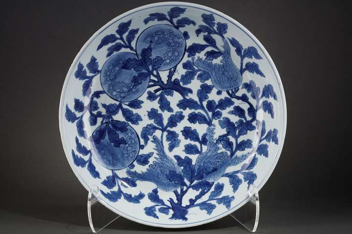 Chinese Blue White porcelain dish
